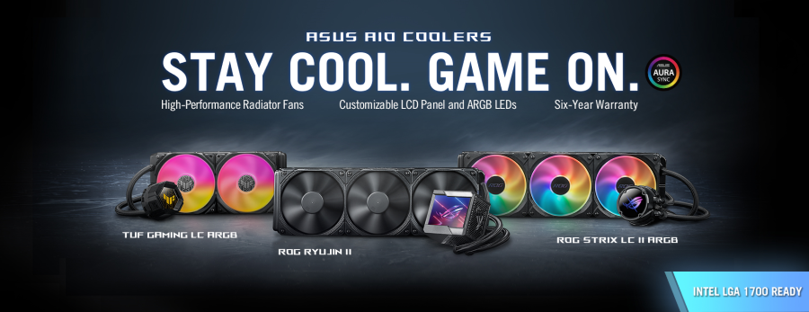 ASUS AIO coolers- LGA 1700
